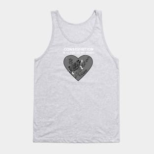 Spotted Turtle Conservation Heart Tank Top